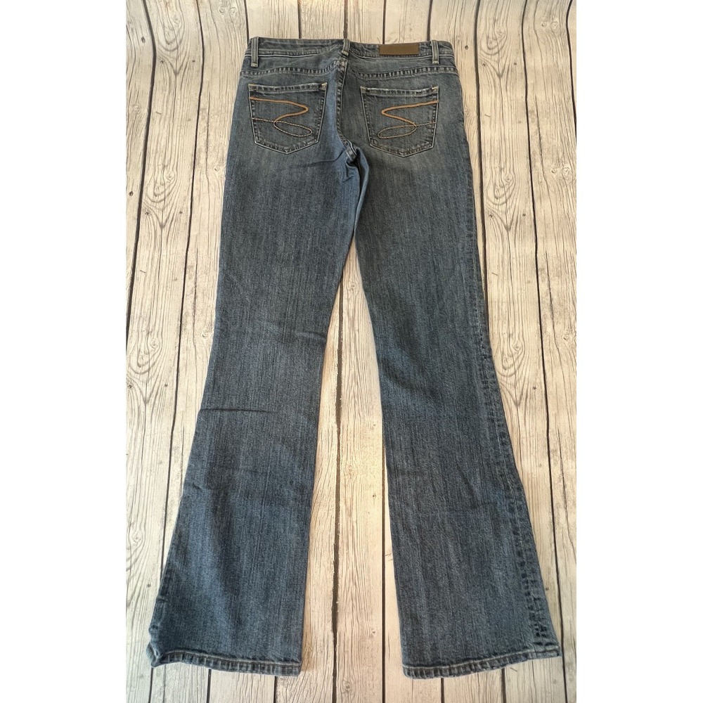 Seven7 Jeans Womens Boot Cut Slim Fit Low Rise Medium Wash Stretch 31x31 Seven 7 - Picture 5 of 7